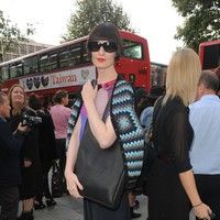 Erin O Connor - London Fashion Week Spring Summer 2012 - Christopher Kane - Outside